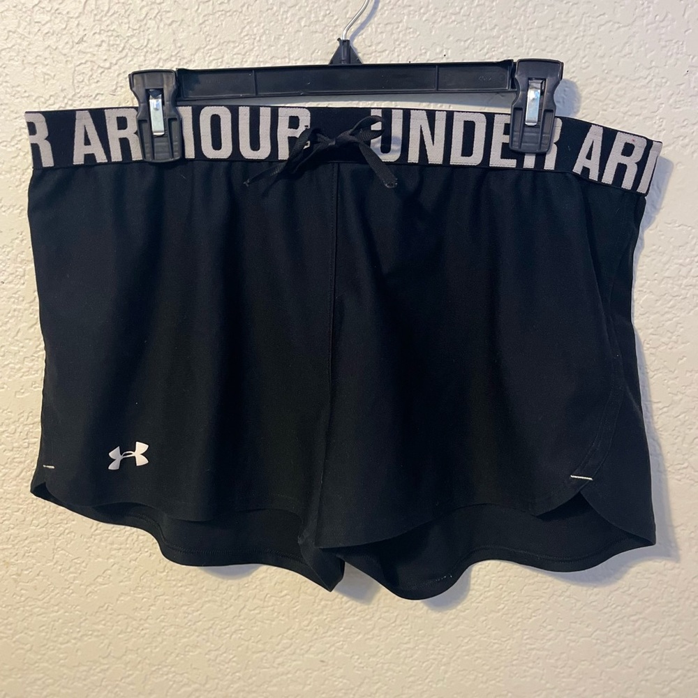 Under Armour Women's Black Athletic Shorts